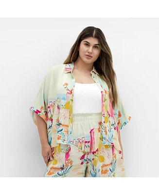 City Chic Plus Size Sorrento Shirt