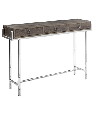Console Table with Drawers for Entryway Hallway or Living Room Storage