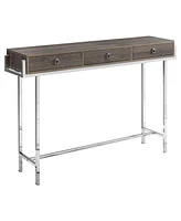 Console Table with Drawers for Entryway Hallway or Living Room Storage