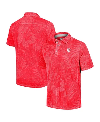 Tommy Bahama Men's Crimson Indiana Hoosiers Sport Santiago Paradise Polo Shirt