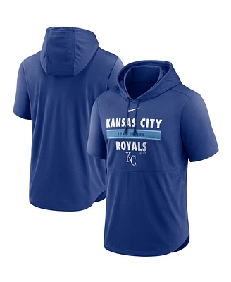 Nike Men's Royal Kansas City Royals Home Team Short Sleeve Performance Hoodie
