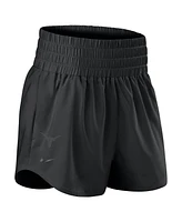 Nike Women's Black Texas Longhorns Performance One High-Rise Shorts
