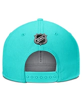 Fanatics Men's Light Blue Seattle Kraken Rink 7 Snapback Hat