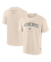 Fanatics Men's Cream San Francisco 49ers Elements Weathered Tonal Future Ground T-Shirt