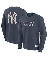 Fanatics Men's Blue New York Yankees Elements Future Ground Lettering Pullover Sweatshirt