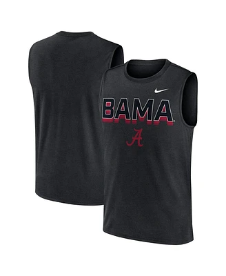 Nike Men's Black Alabama Crimson Tide Primetime Tricode Legend Performance Tank Top