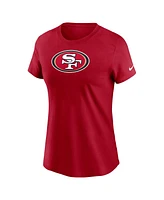 Nike Women's Scarlet San Francisco 49ers Primary Logo T-Shirt
