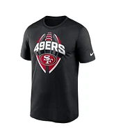 Nike Men's Black San Francisco 49ers Legend Icon Performance T-Shirt