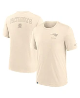 Nike Men's Cream New England Patriots Glory Tri-Blend T-Shirt