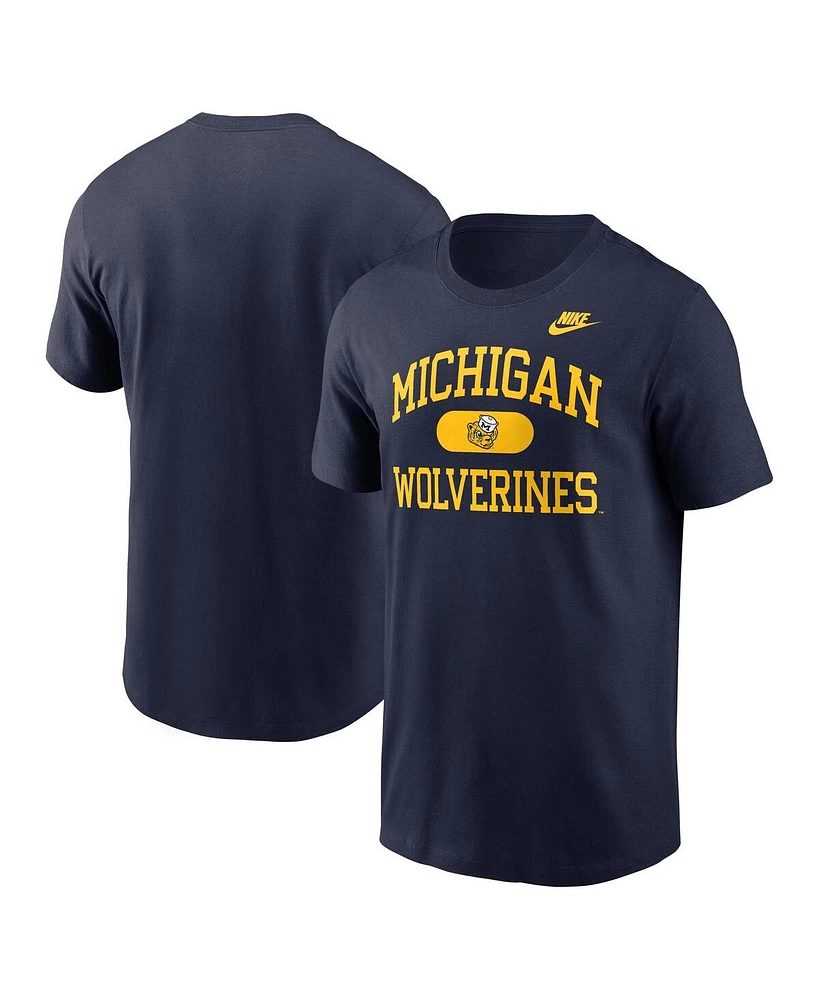 Nike Men's Navy Michigan Wolverines Legacy Alma Mater T-Shirt