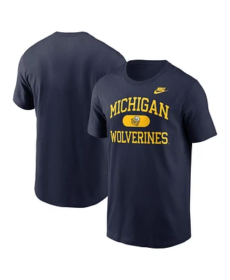 Nike Men's Navy Michigan Wolverines Legacy Alma Mater T-Shirt