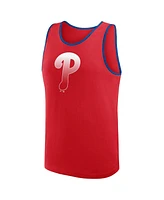 Logo Athletic Men's Red Philadelphia Phillies Unmatched Success Tank Top