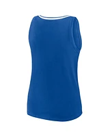 Logo Athletic Women's Royal Los Angeles Dodgers Stellar Win V-Neck Tank Top