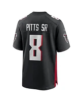 Nike Men's Kyle Pitts Sr. Black Atlanta Falcons Team Game Jersey