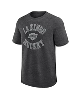 Logo Athletic Men's Heather Charcoal Los Angeles Kings Success T-Shirt