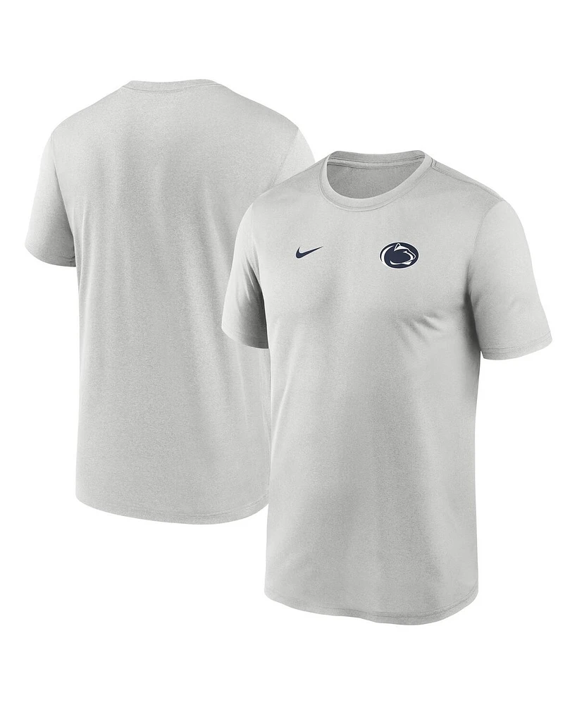 Nike Men's Gray Penn State Nittany Lions 2025 Sideline Small Logo Legend Performance T-Shirt