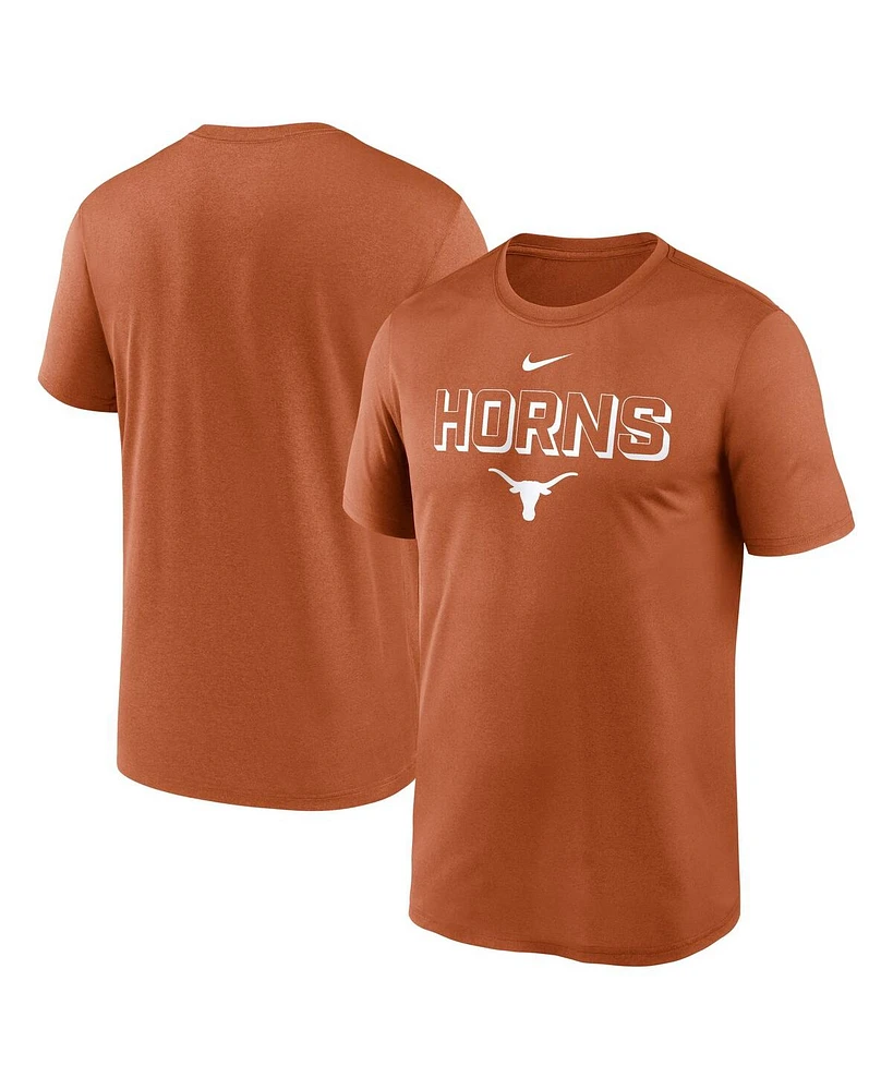 Nike Men's Texas Longhorns 2025 Sideline Legend Performance T-Shirt