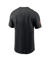 Nike Men's Black Cincinnati Bengals Sideline Performance T-Shirt