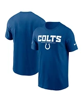 Nike Men's Royal Indianapolis Colts Sideline Performance T-Shirt