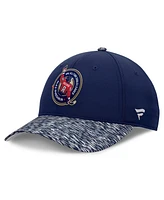 Fanatics Men's Alexander Ovechkin Navy/Heather Navy Washington Capitals Nhl All-Time Leading Goal Scorer Locker Room Adjustable Hat