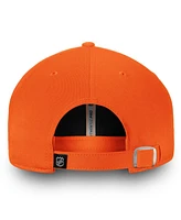 Fanatics Men's Orange Anaheim Ducks Authentic Pro Rinkside Fundamental Adjustable Hat