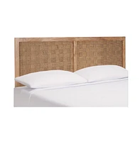 Halvor Rattan Twin Headboard