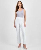 Kasper Women's High-Rise Flare-Leg Pants