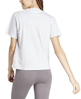 adidas Women's Essentials Cotton Small-Logo T-Shirt