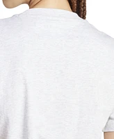 adidas Women's Essentials Cotton Small-Logo T-Shirt