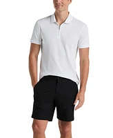 Perry Ellis Men's Solid Stretch 8" Tech Shorts