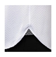 Luchiano Visconti Men's White on printed shirt