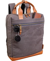 Boarding Pass The Voyager 20 oz. Waxed Canvas Travel Backpack