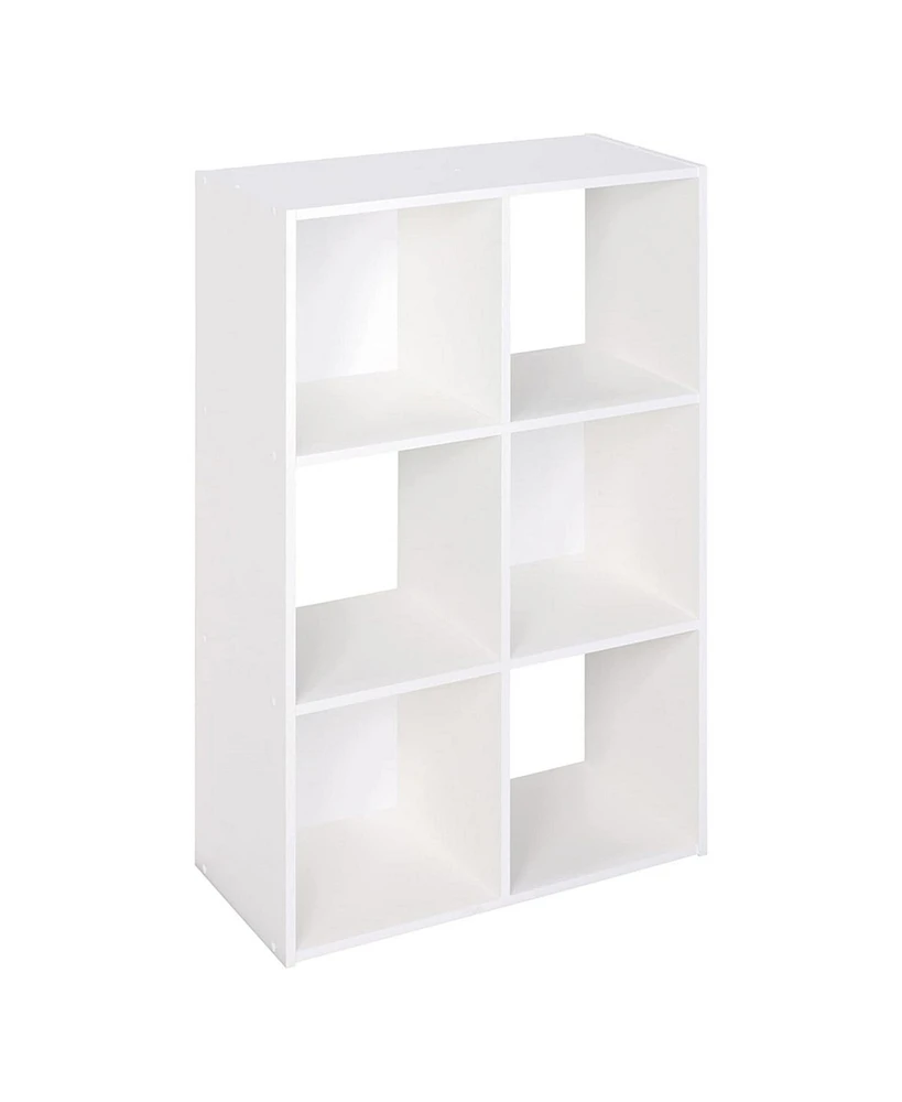 Closetmaid Decorative Home Stackable 6 Cube Cubeicals Organizer Storage