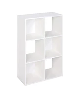 Closetmaid Decorative Home Stackable 6 Cube Cubeicals Organizer Storage