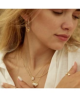 Spero London Italian Bead Chain Sterling Silver Satellite Necklace
