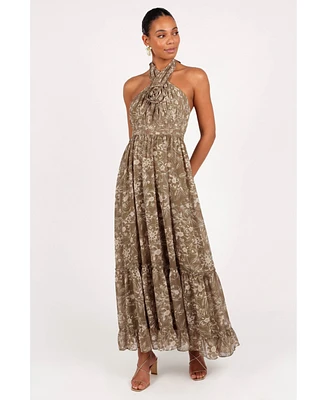 Petal and Pup Women's Lennon Halterneck Maxi Dress