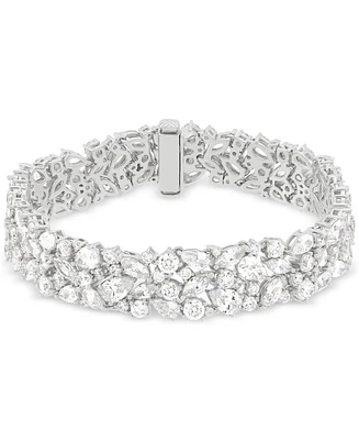 Arabella Cubic Zirconia Bangle (40-1/4 ct. t.w.) in Sterling Silver