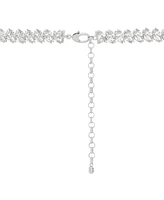Arabella Cubic Zirconia Necklace (50-1/4 ct. t.w.) in Sterling Silver, 18"