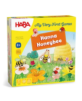 Haba My Very First Games - Hanna Honeybee - 2 Cooperative Color Games for Ages 2+ (Made in Germany)