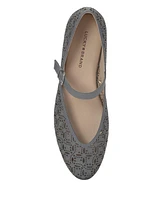 Lucky Brand Women's Cyrena Eyelet Mary Jane Ballet Flats