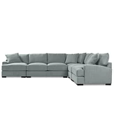 Rhyder 143" 5-Pc. Fabric L Sectional, Exclusively at Macy's