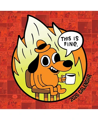 2026 This Is Fine Wall Calendar
