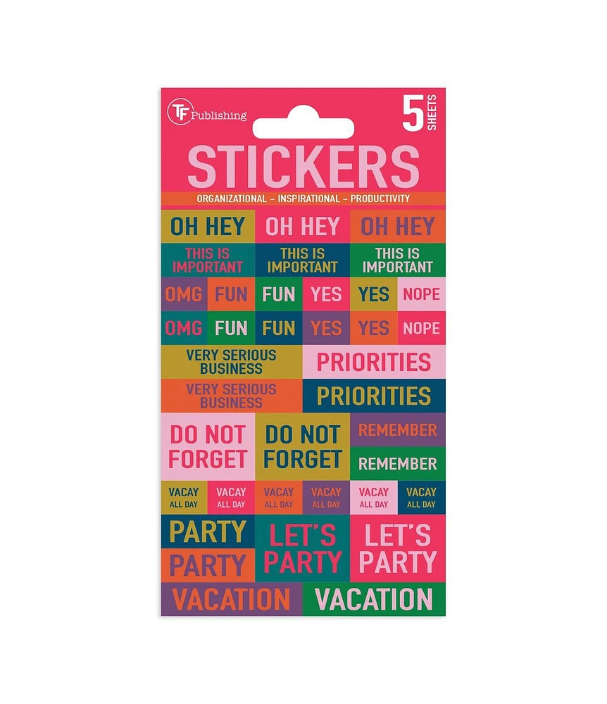 In Any Event Planning Sticker Pack