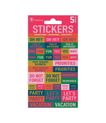 In Any Event Planning Sticker Pack