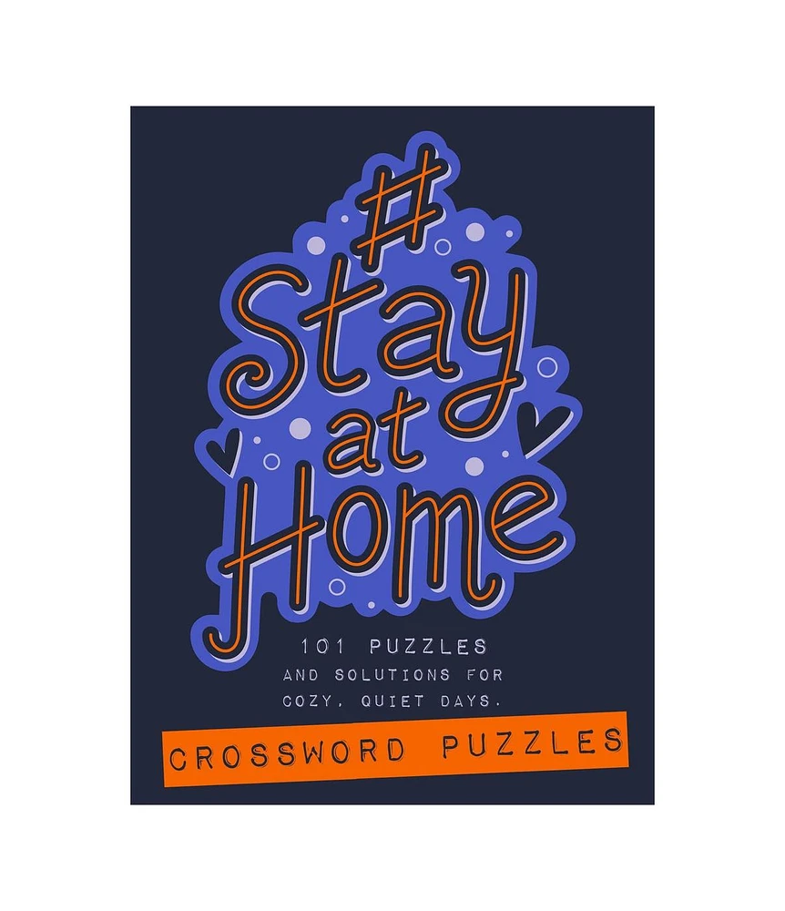 #StayatHome Crossword Puzzle Book Spiral Puzzle Pad