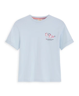 Scotch & Soda Big Girls Jersey Short Sleeve T-Shirt