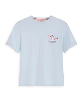 Scotch & Soda Big Girls Jersey Short Sleeve T-Shirt