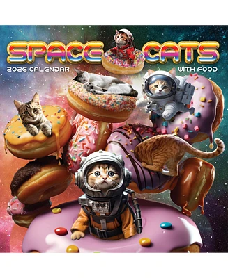 2026 Space Cats Wall Calendar