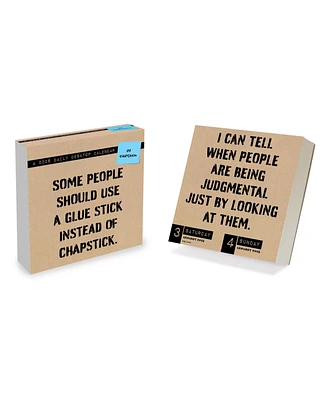 2026 Anti Affirmations/Daily Sarcasm Daily Desktop Calendar