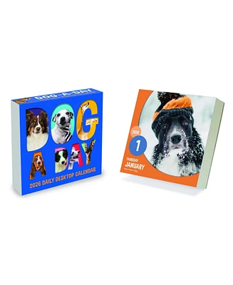 2026 Dog A Day Daily Desktop Calendar